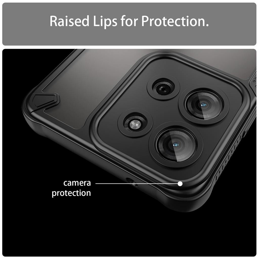 Hybridní Odolný Ochranný Pancéřový Kryt Pro Motorola Moto G35 G55 G75 5G Kryt Nárazuvzdorný Coque Fundas Capa