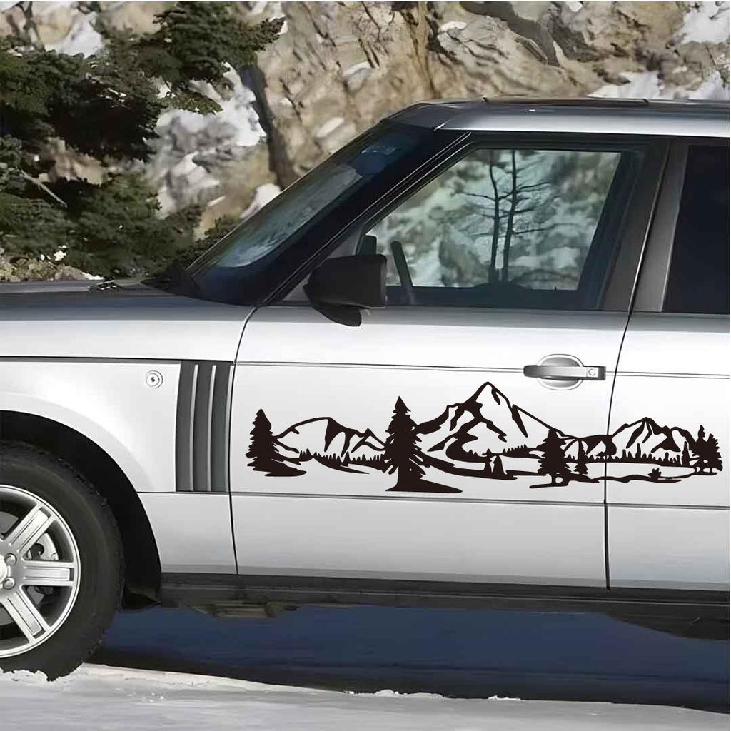 Körper Wald Berg Aufkleber kreativ&lustig Aufkleber für Cartoon-Fans&Liebhaber, hohe Qualität für Autos Lastwagen Motorräder &Laptops