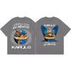 Cantante Karol G Tropicoqueta Tour 2026 Magliette Grafiche Uomo Donna Moda Vintage T-shirt Estiva Casual Ampia Magliette in Cotone