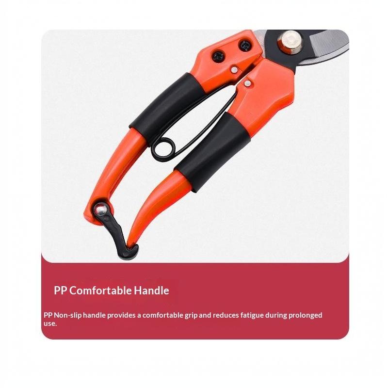 Sharp Stainless Steel Pruning Shears Garden Hand Pruner For Tree Branches Fruit Twigs Gardening Cutting Tool