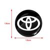 2/4/6Pcs Car Door Lock Keyhole Sticker Emblem Car Protective Sticker For Toyota TRD Racing Supra Corolla Parts Sport Yaris Grmn