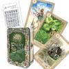 In a Tin Fairy Tale Lenormand Lenormand Cards with Japanese Instruction FLATLAND Authentic [Presented Case] Booklet. Product.
