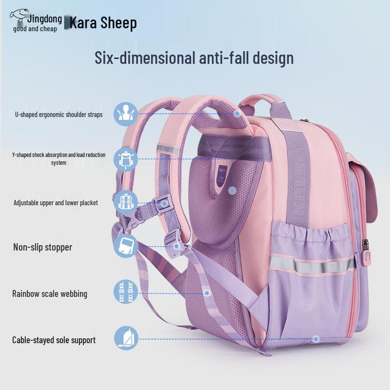 Carany JD Co-branded Cloud School Backpack 3.0