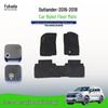 Velour Nylon Floor Mats for 2016-2018 GAC Mitsubishi Outlander, Full Coverage & Comfort.