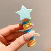 4Pcs Women Hair Ropes Butterflies Faux Braided Hair Elastic Straps Decor Hair Ties Hair Accessories