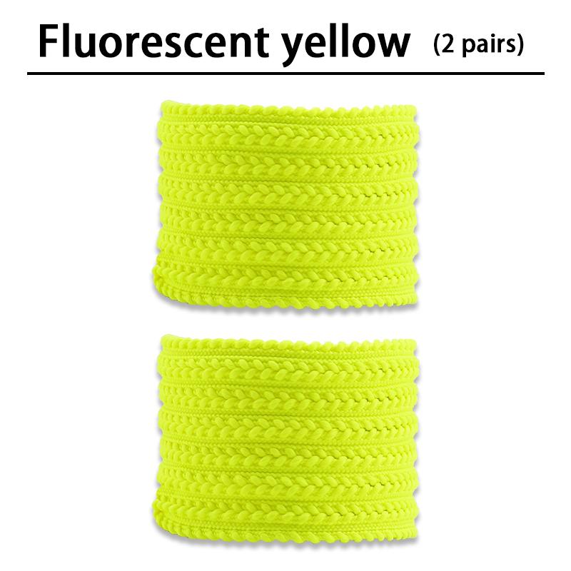 2Pair Flat Rope Shoelaces for Running Sneakers 6MM Elastic Athletic Shoelaces Replacement for Trainers 120/140/160CM Accessories