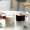 6pcs Espresso Cups with Ball Handle Mini Coffee Cups Heat Resistant Teacup Glass Drinking Mug Drinkware 100ml/3.38oz