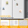 10/12Pcs Magnetic Fridge Frames DIY Magnetic Photo Frames Refrigerator Magnet Picture Frames 3inch Magnetic Picture Frame