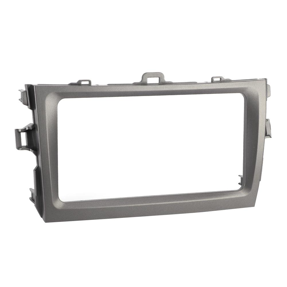 

2Din 7-дюймовая навигационная панель с рамкой, автомобильным DVD-радио, отделкой панели, подходит для Toyota Corolla 0813