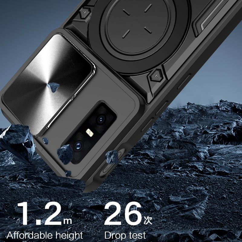 Funda Protectora de Alta Resistencia Para Infinix GT 30 Pro 5G Funda Con Soporte de Anillo Soporte Protección de Lente Fundas Coque Capa