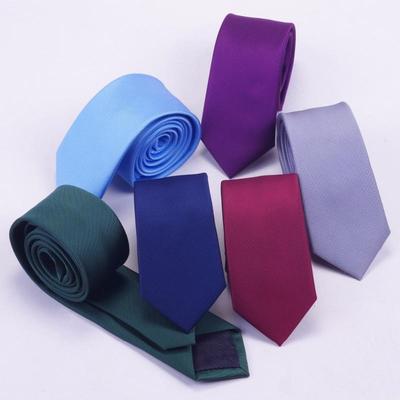 1 Stück Neue Herren Krawatten Casual Slim Krawatten Klassische Polyester Gewebte Party Krawatten Mode Herren Hals für Hochzeit Geschäft Herren Accessoires
