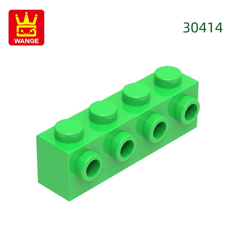 Non-Toxic 63Pcs/Lot 30414 Modified 1X4 With Studson Side Block Moc Color Accessories Compatible With Brick Diy Children Toy Assembly