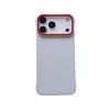 Frameless Leather Drop-proof MagSafe Case for iPhone 17/17 Pro Max - Nude Feel