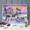 5D Diamond Painting House Handicraft New Arrival Diamond Embroidery Landscape Snow Art Rhinestone Tree Christmas Gift