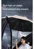 Sun & Rain 16-Rib Reverse Windproof UV Protection Umbrella