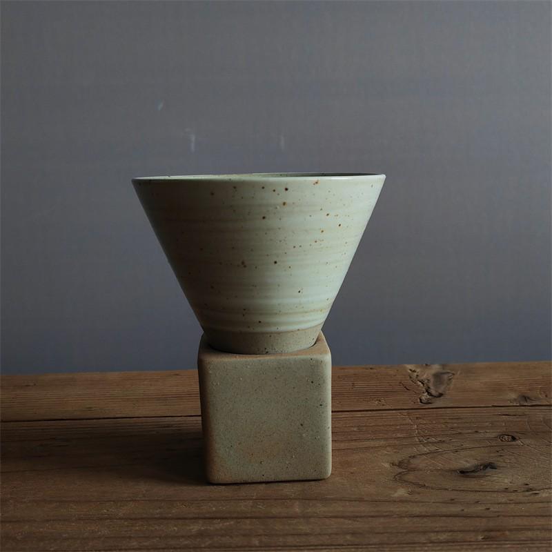 Кружка из японской грубой керамики - Креативная керамическая ретро кофейная чашка, Бестселлер в стиле Инс 200ml