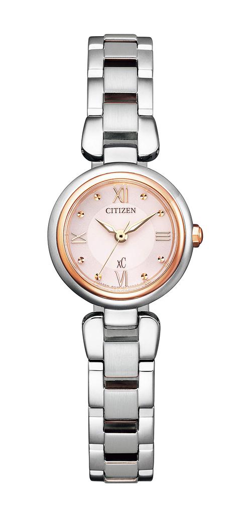 CITIZEN xC Eco-Drive EW5574-51W Mizu Collection Silver Pink Gold Women's Watch