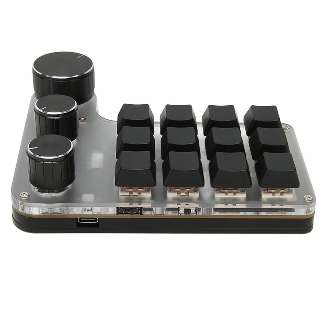 12 tasten 3 Knopf Mechanische Tastatur Rot Schalter Wasserdicht Staubdicht Volumen Control Multifunktionale
