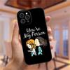 Greys Anatomy You Are My Person Black Soft Silicone Phone Case For iPhone 13 Mini 11 Pro 12 Pro Max 6S 7 8 Plus XS Max XR Cover