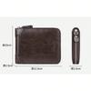 New Men's Wallet Fashion Casual Wallet Short Wallet