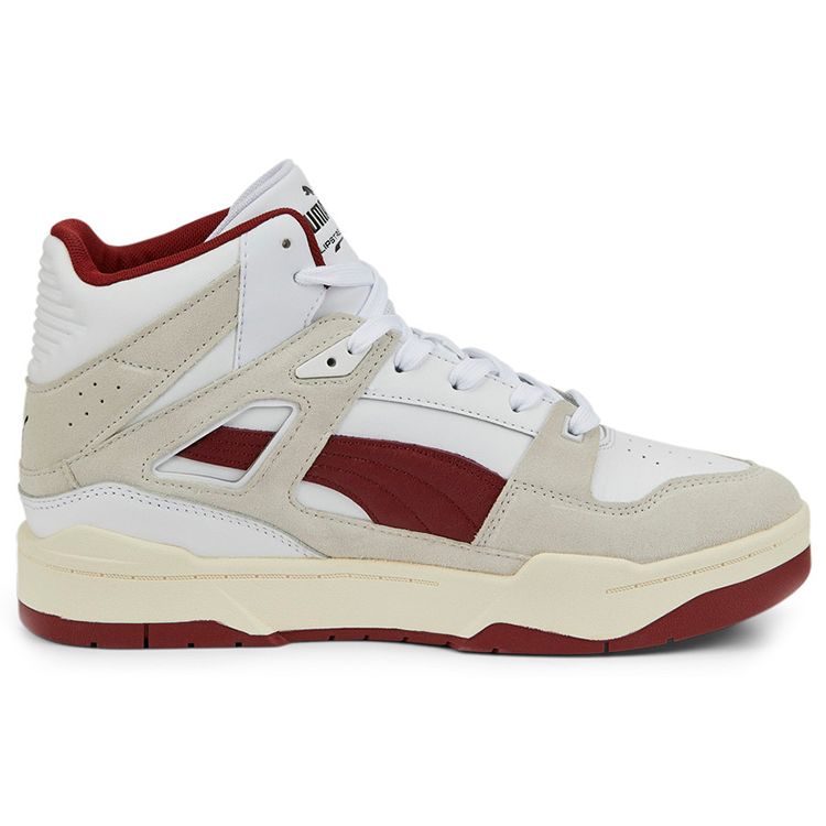 Puma Slipstream Hi Heritage Puma White Nimbus Cloud Intense Red Unisex Sneakers Puma-White-Nimbus-Cloud-Intense-Red 387998-01