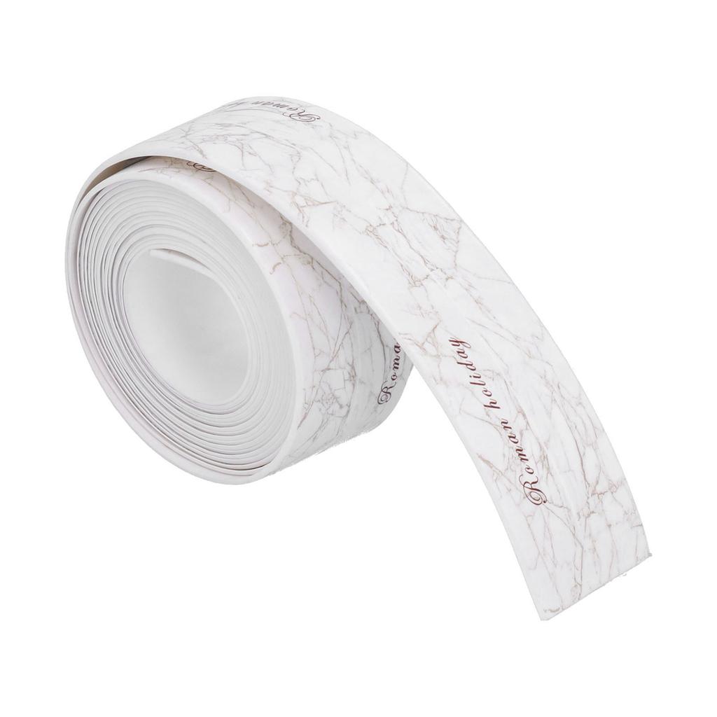 PVC Acryl Dichtungsstreifen Wasserdichtes Band für Küche Bad Toilette Waschbecken Kantenabdichtung