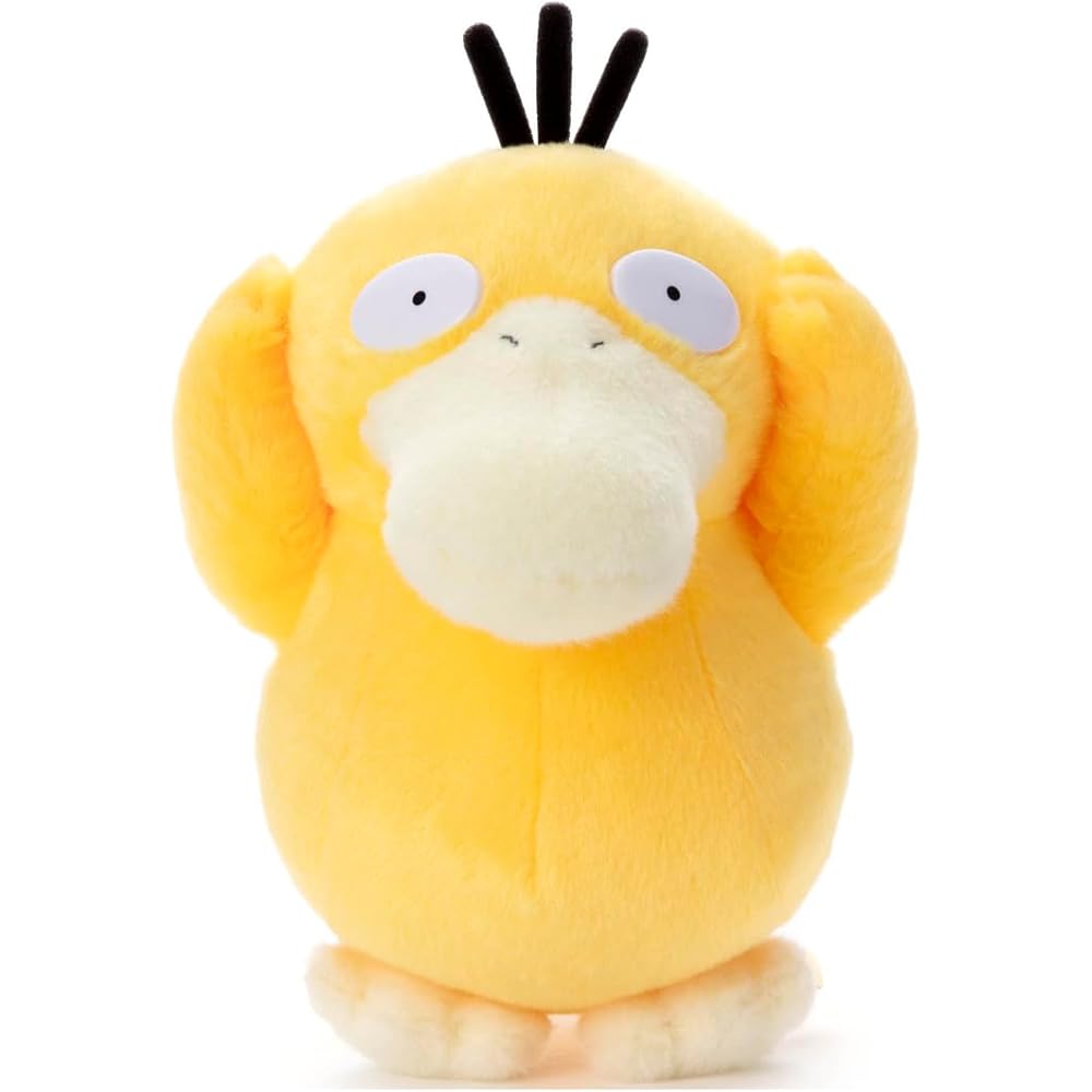 Takaratomy A.R.T.S Pokmon Plush Toy Psyduck 20cm Height Soft Stuffed Animal Kids Gift