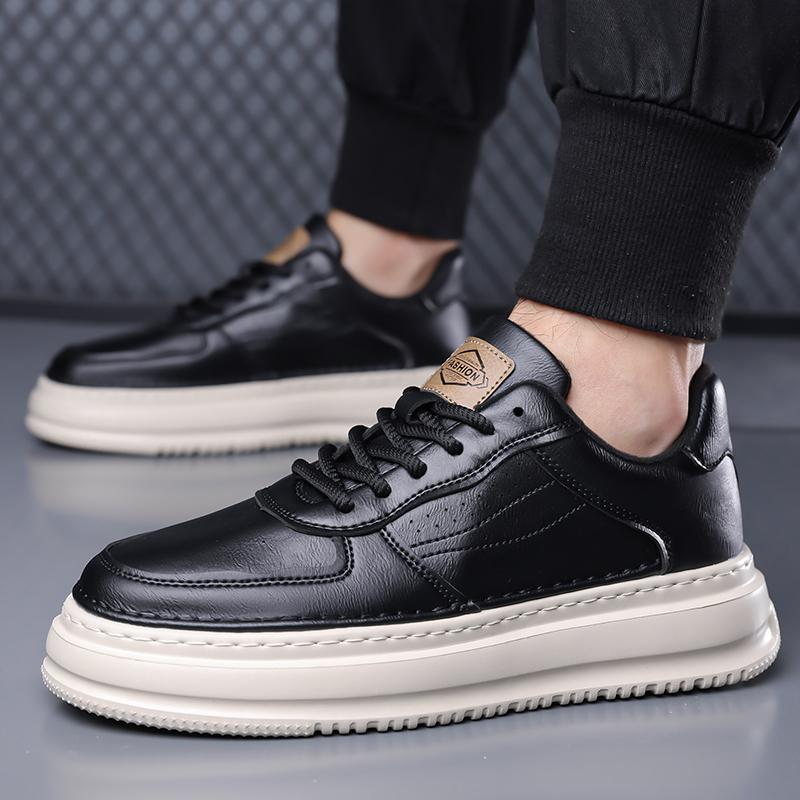 Fashion Men Stylish Male Comfortable Walking Shoe Luxury Brand Men Casual Shoes New Arrival Mens Sneakers Leather Outdoor Skate Shoes