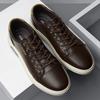 Fashion Men's Outdoor Casual Leather Shoes Genuine Leather Shoes Antiskid Outdoor Skateboard Footwear Classic Tenis Masculino Sneakers