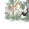Wall Stickers Animal Decals PVC Removable DIY Tropical Rainforest Cartoon Mural Art Decor