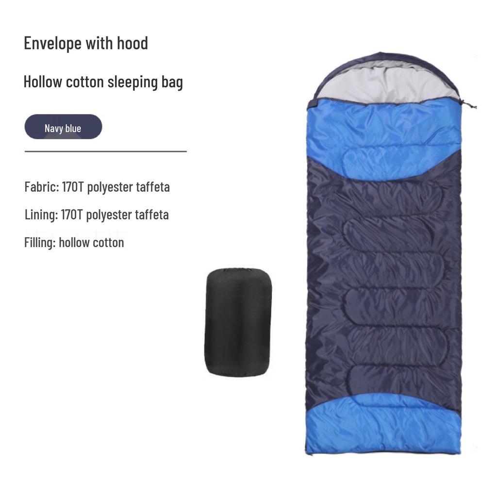 Two-in-One Winter Outdoor Camping & Travel Sleeping Bag: Dirt-Proof and Versatile for Adults