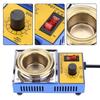 150W Lead Free Solder Pot Soldering Desoldering Bath Titanium Plate 50mm 200-480℃