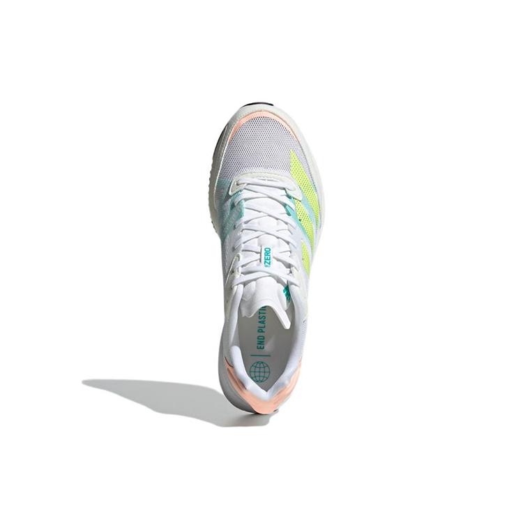 adidas Damen Adizero Adios 6 'White Pulse Lime' Damen GY0910