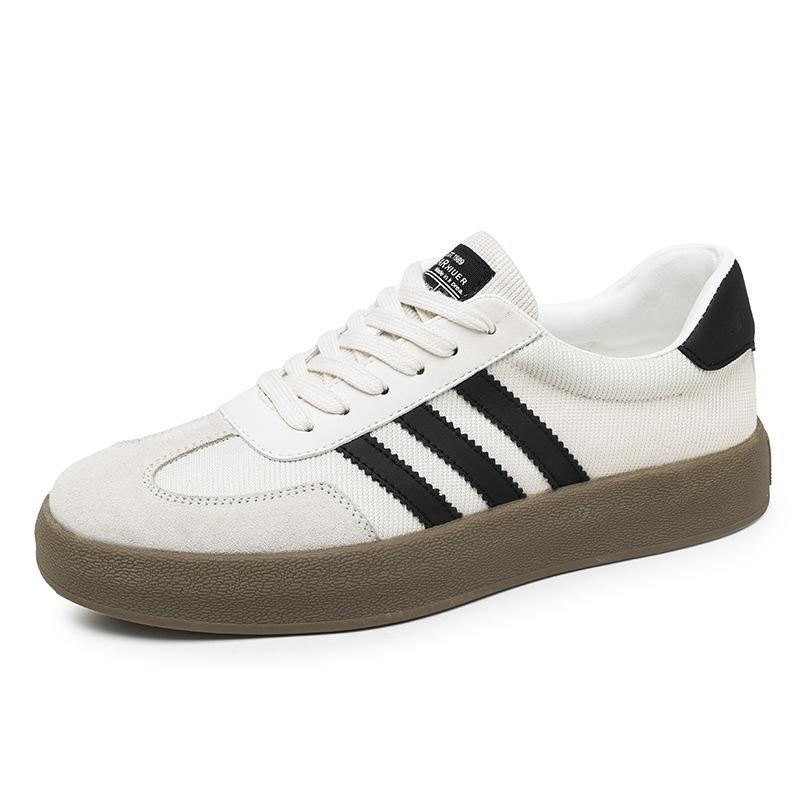 Board shoes men's 2025 autumn new campus style versatile little white shoes high quality soft sole fashion casual men's shoes trendy shoes