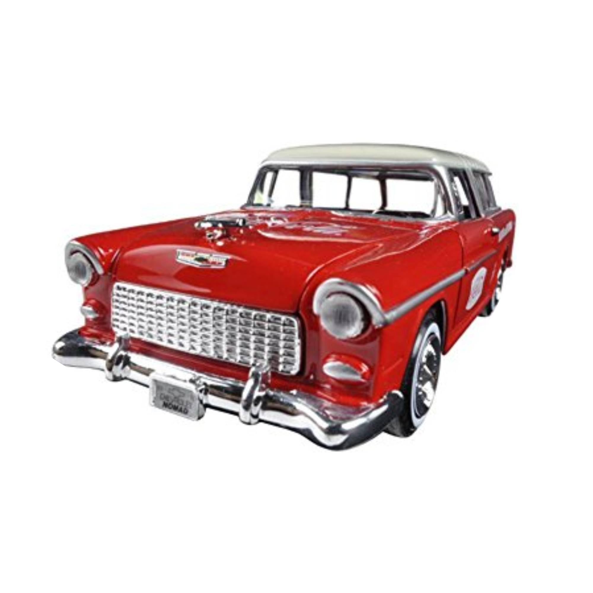 

Chevrolet Nomad 1955 с 2 ящиками для бутылок и металлической тележкой Coca-Cola
