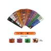 12pcs Halloween Slap Bracelets, Halloween Party Favor Snap Bracelets, Birthday Giveaways, Party Decorations, Classroom Exchanges, Prizes And Gift