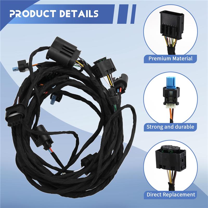 A51K-61129436174 Front Engine PDC Wiring Harness For BMW 3 G20 High-End Version Front Bumper Radar Harness