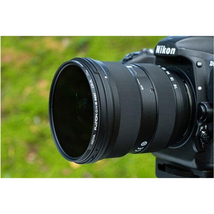 Filtre polarisant circulaire hoya fusion one next 37mm noir