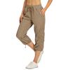 Women's Pleated Cargo Hiking Pants With Pockets