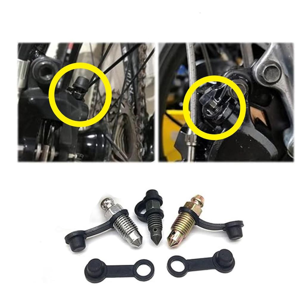 Brake Bleed Nipple Cap (Black/30pcs/8mm) Grease Fitting Cap Rubber Grease Nipple Cap Car Brake Pump Dust Cap Rubber Car Dust Cover High Temperatu