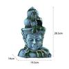 Aquarium Dekoration Antiker Stein Buddha Harz Figuren Landschaftsgestaltung Aquarium Ornament Fischbecken Aquarium Dekoration Zubehör