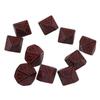 10 Pcs Polyhedral Dice Acrylic Table Game Dice Multipurpose for Board Role Playing Games 10 Side