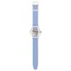 Swatch Wristwatch CLEARLY BLUE STRIPED New Gent SUOK156 Blue [Swatch]