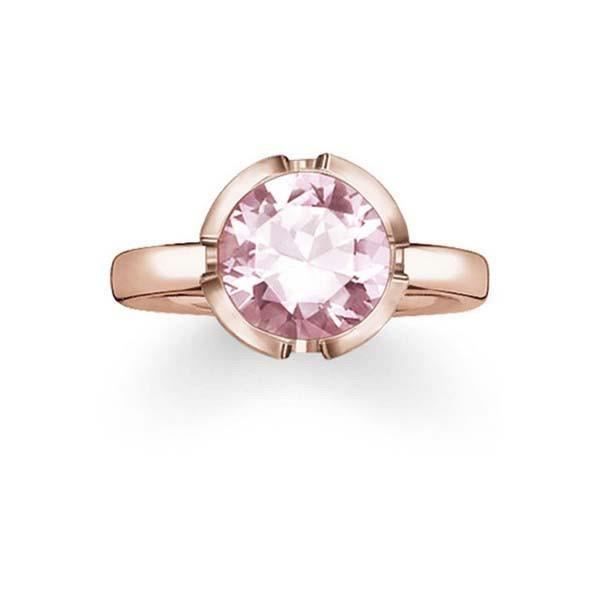Bague - Thomas Sabo - TR2036-540-9 - Argent - Or rose - Taille 52