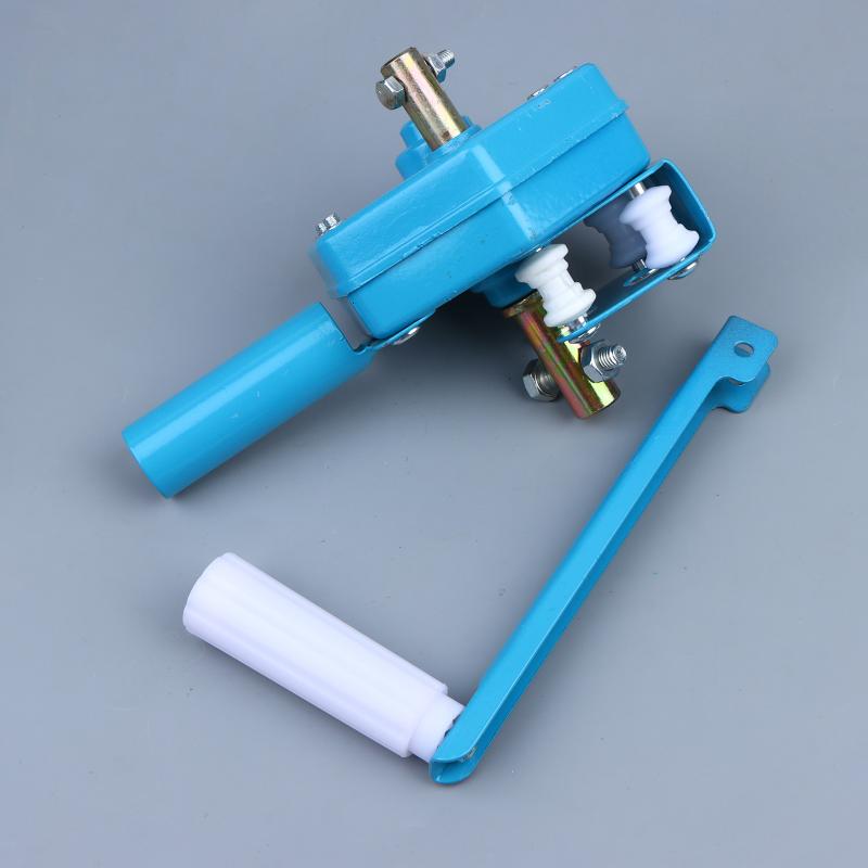 Manual Film Roller Shutter Greenhouse Horticulture Wind Release Device Garden Agriculture Plant Care Supplies