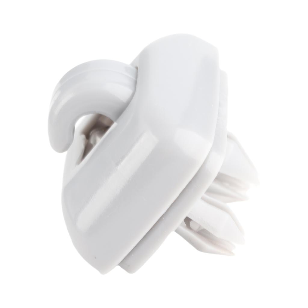 Auto Sun Visor Clip Hook Bracket Hanger Replacement for A1 (8E0 857 562) B6 B7 B8 S4 S5 Sun Visor Clip