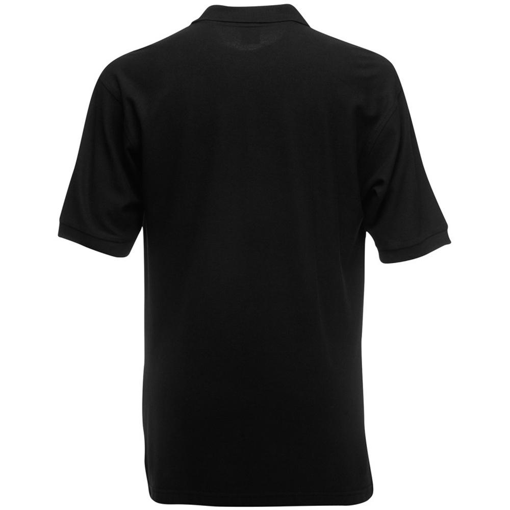 FRUIT OF THE LOOM Herren-Poloshirt aus 65/35-Piqué mit kurzen Ärmeln