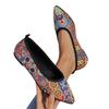 Women's Pointed Toe Slip-on Loafers - Spring & Autumn Collection, Low Heel, Casual, Shallow Mouth, Plus Size Available