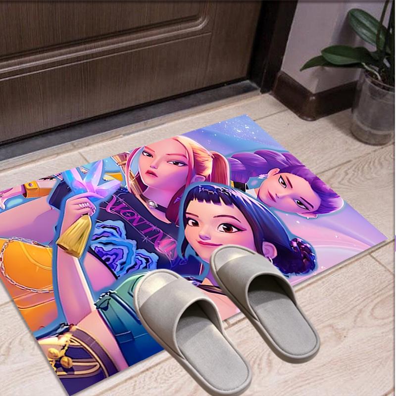 K Pattern Rug, Indoor/Outdoor Mat, for Picnic, Gameroom, Bedroom, Office, Living Room, Home Decor Carpet, Birthday Gift