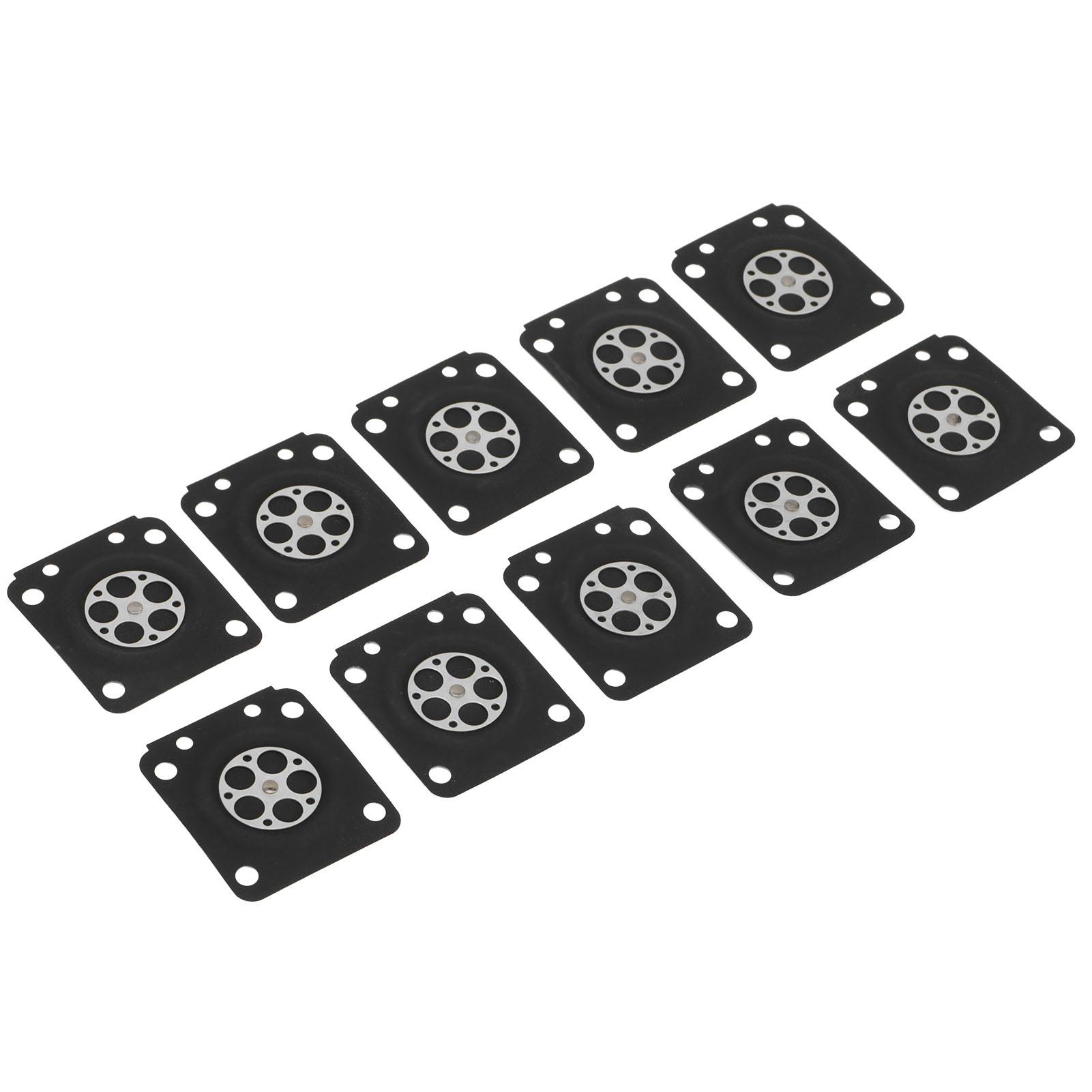 

10PCS Set Carburetor Parts Chainsaw Carburetor Membrane Gasket Set Fit for ZAMA180
